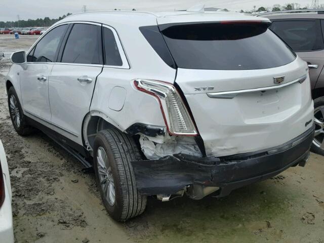 1GYKNBRSXHZ101834 - 2017 CADILLAC XT5 LUXURY WHITE photo 3