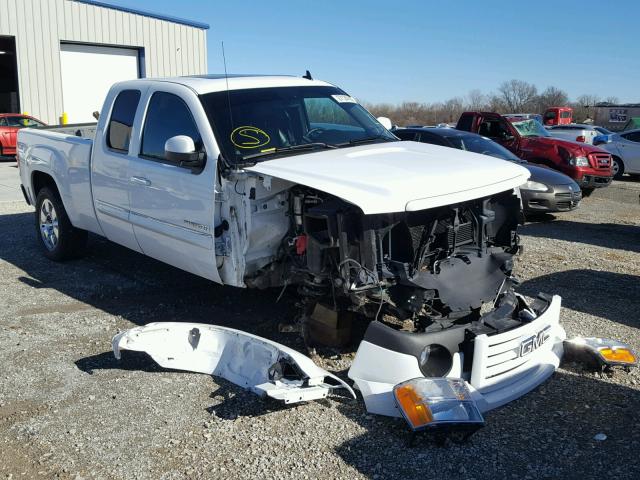 1GTR2WE35BZ350603 - 2011 GMC SIERRA K15 WHITE photo 1