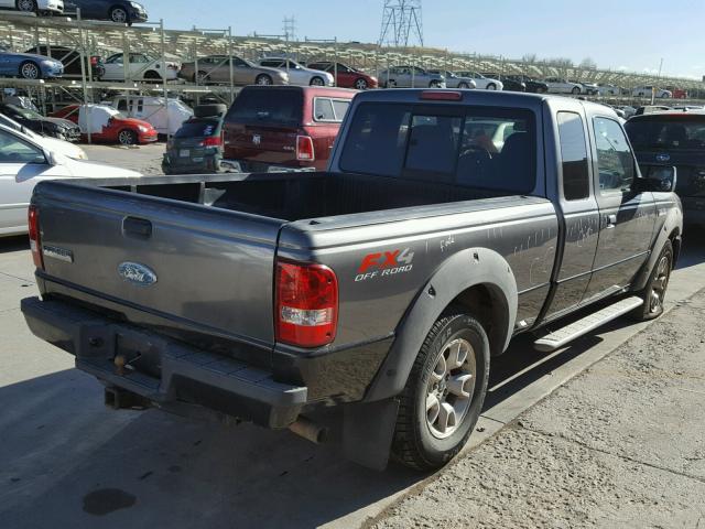 1FTZR45E28PA20519 - 2008 FORD RANGER SUP CHARCOAL photo 4