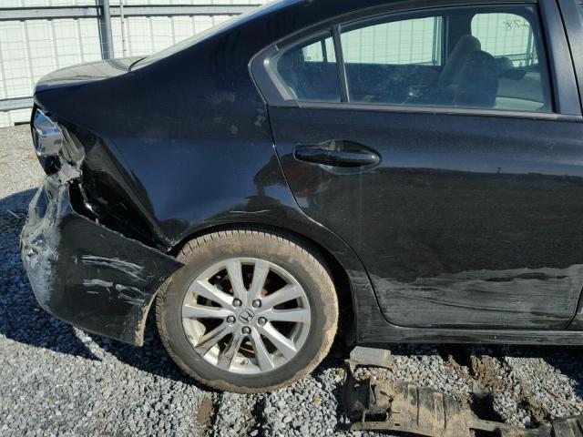 19XFB2F89CE330437 - 2012 HONDA CIVIC EX შავი ფოტო 9