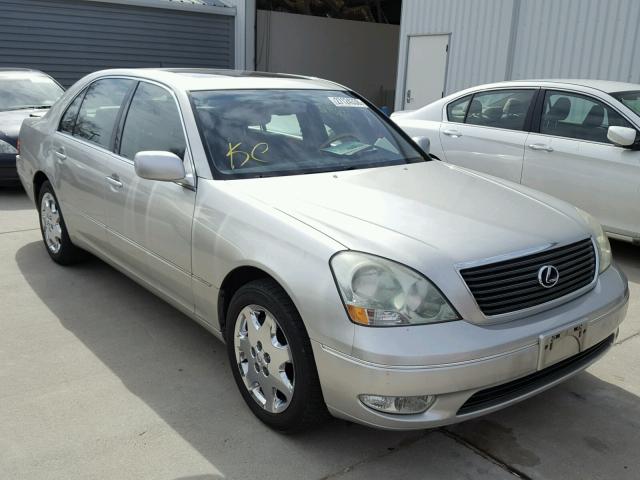 JTHBN30F820053224 - 2002 LEXUS LS 430 SILVER photo 1