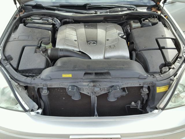 JTHBN30F820053224 - 2002 LEXUS LS 430 SILVER photo 7