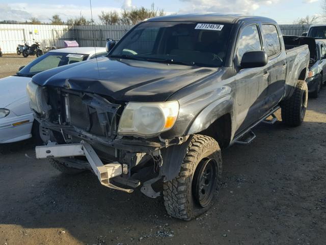 5TEKU72N77Z440645 - 2007 TOYOTA TACOMA DOU BLACK photo 2