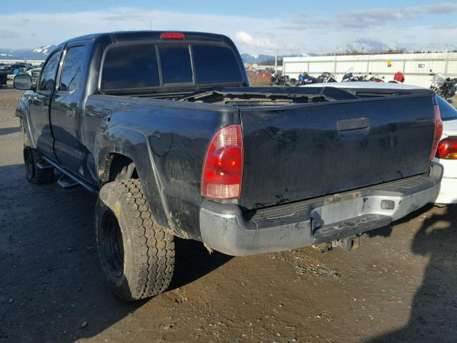 5TEKU72N77Z440645 - 2007 TOYOTA TACOMA DOU BLACK photo 3