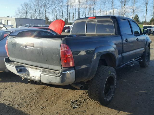 5TEKU72N77Z440645 - 2007 TOYOTA TACOMA DOU BLACK photo 4