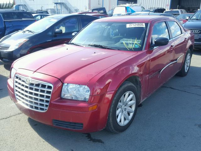 2C3LA43RX8H179817 - 2008 CHRYSLER 300 LX RED photo 2