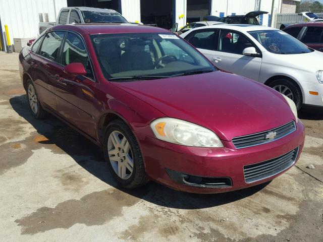 2G1WC581369268768 - 2006 CHEVROLET IMPALA LT MAROON photo 1