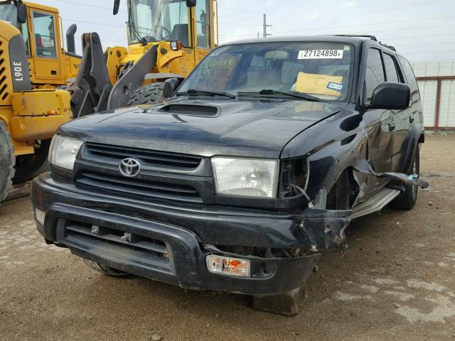 JT3HN86R310326213 - 2001 TOYOTA 4RUNNER SR BLACK photo 2