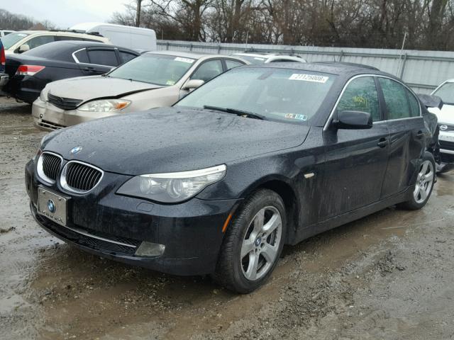 WBANV93518C130895 - 2008 BMW 535 XI შავი ფოტო 2
