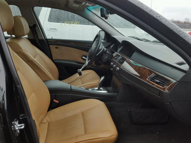 WBANV93518C130895 - 2008 BMW 535 XI BLACK photo 5