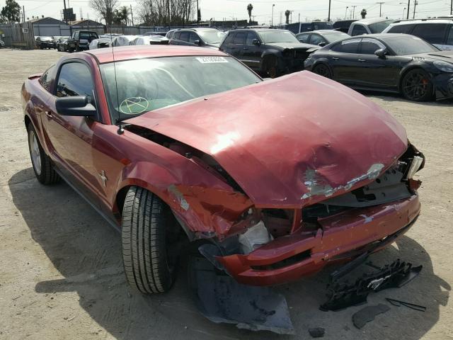 1ZVHT80N675356290 - 2007 FORD MUSTANG RED photo 1