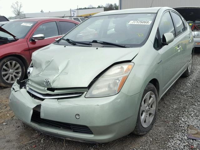 JTDKB20U173262068 - 2007 TOYOTA PRIUS GREEN photo 2