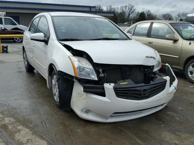 3N1AB6APXBL620540 - 2011 NISSAN SENTRA 2.0 WHITE photo 1