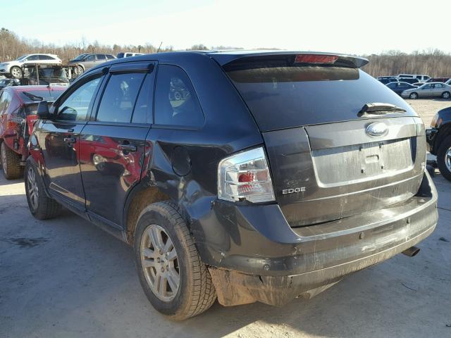 2FMDK49C27BB27319 - 2007 FORD EDGE SEL P CHARCOAL photo 3