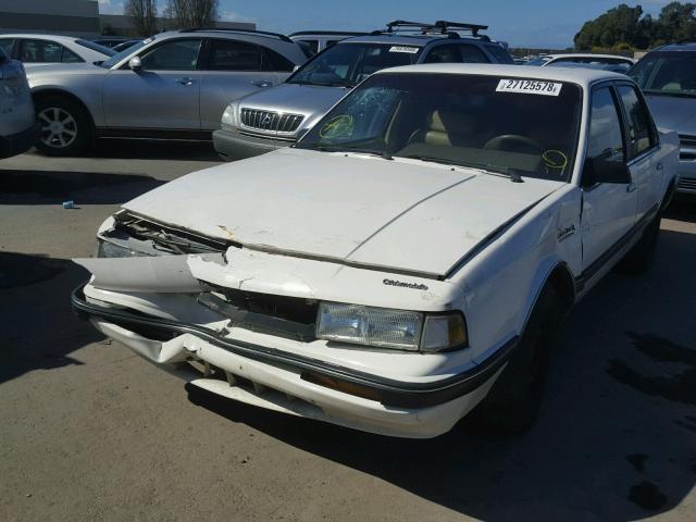 1G3AM54N1N6389733 - 1992 OLDSMOBILE CUTLASS CI WHITE photo 2
