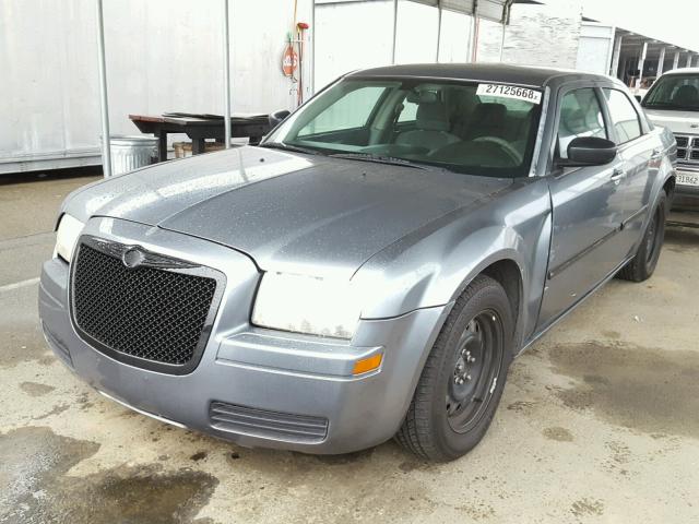 2C3KA43R46H376099 - 2006 CHRYSLER 300 BLUE photo 2