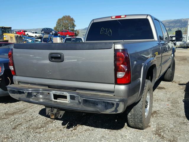 1GCHK23D46F165675 - 2006 CHEVROLET SILVERADO BROWN photo 4