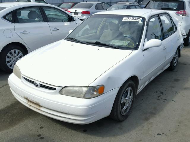 1NXBR18E8WZ083128 - 1998 TOYOTA COROLLA VE WHITE photo 2