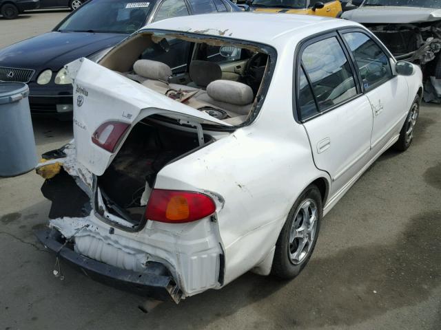 1NXBR18E8WZ083128 - 1998 TOYOTA COROLLA VE WHITE photo 4