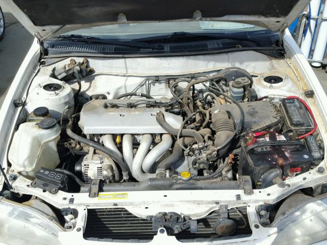 1NXBR18E8WZ083128 - 1998 TOYOTA COROLLA VE WHITE photo 7