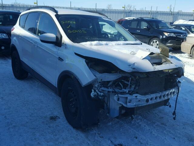 1FMCU9GX0EUB18215 - 2014 FORD ESCAPE SE WHITE photo 1