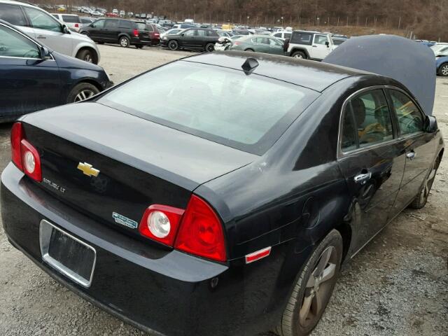 1G1ZC5E01CF268490 - 2012 CHEVROLET MALIBU 1LT 黑色 照片 4