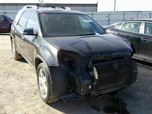 1GKEV33788J195681 - 2008 GMC ACADIA SLT BLACK photo 1