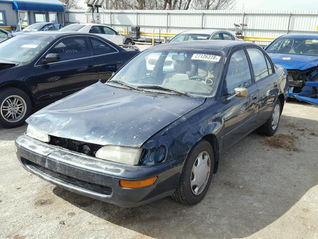 1NXBB02E6VZ517844 - 1997 TOYOTA COROLLA DX GREEN photo 2