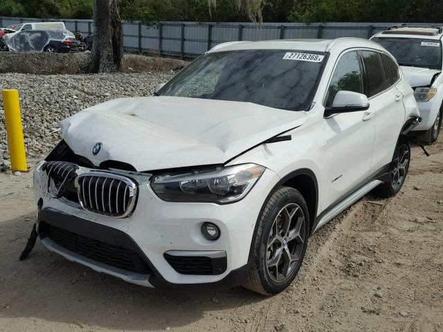 WBXHU7C35J5H39851 - 2018 BMW X1 SDRIVE2 WHITE photo 2