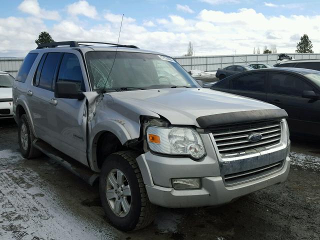 1FMEU73818UA15854 - 2008 FORD EXPLORER X SILVER photo 1