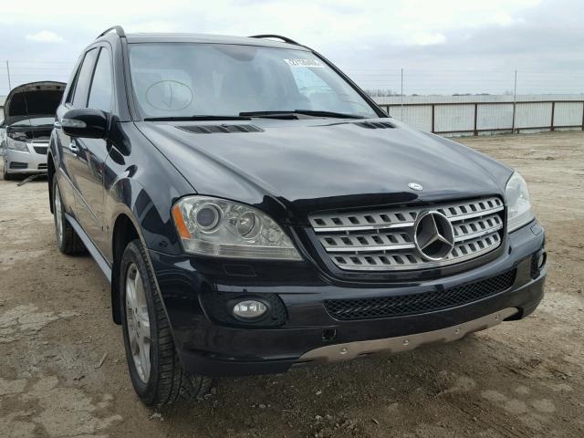 4JGBB22E48A331625 - 2008 MERCEDES-BENZ ML 320 CDI BLACK photo 1