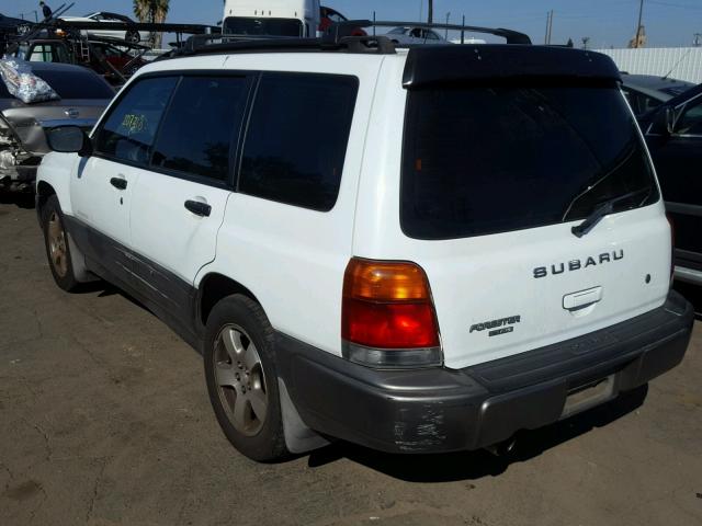 JF1SF6557XH739401 - 1999 SUBARU FORESTER S WHITE photo 3