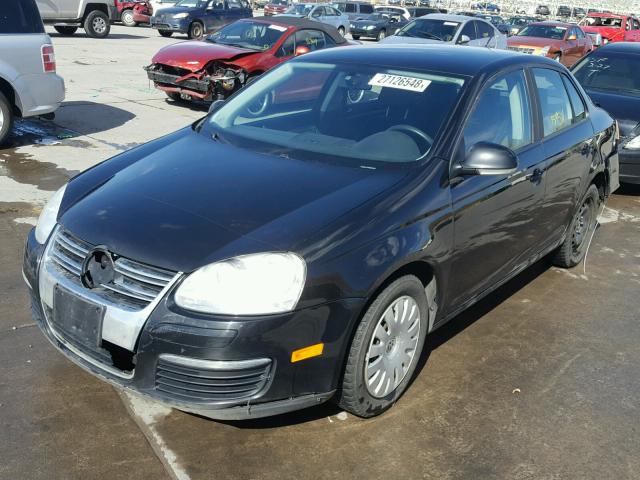 3VWJZ71K48M092206 - 2008 VOLKSWAGEN JETTA S BLACK photo 2