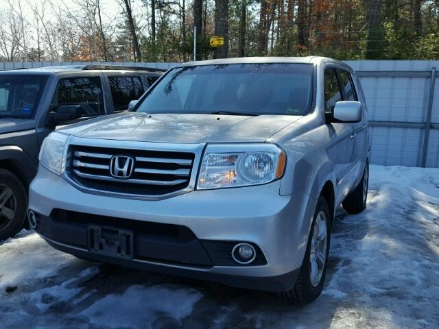 5FNYF4H77CB017507 - 2012 HONDA PILOT EXLN SILVER photo 2