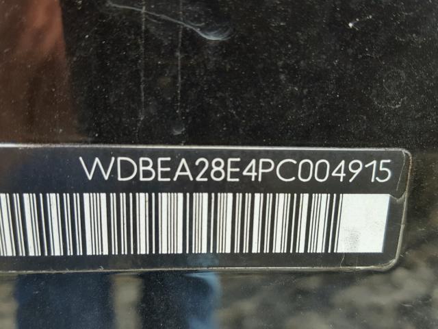 WDBEA28E4PC004915 - 1993 MERCEDES-BENZ 300 E 2.8 BLACK photo 10