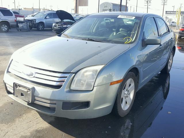 3FAFP07136R132656 - 2006 FORD FUSION SE GREEN photo 2