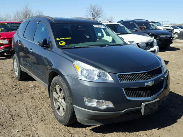 1GNKVGED5BJ245220 - 2011 CHEVROLET TRAVERSE L GRAY photo 1