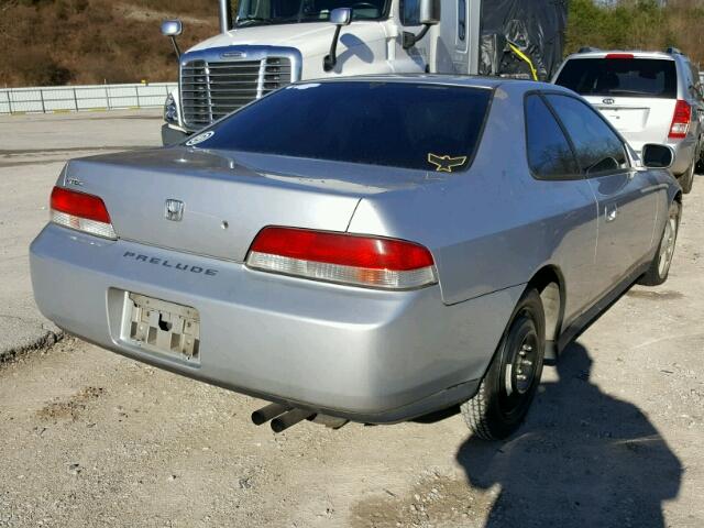 JHMBB61421C012320 - 2001 HONDA PRELUDE SILVER photo 4