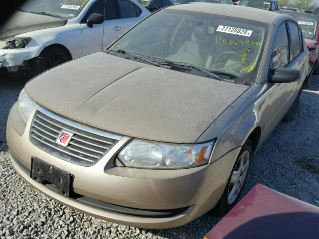 1G8AJ55F07Z170404 - 2007 SATURN ION LEVEL GOLD photo 2