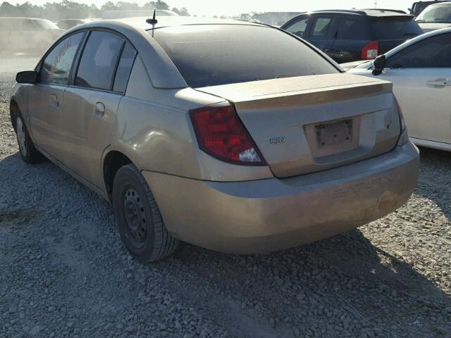 1G8AJ55F07Z170404 - 2007 SATURN ION LEVEL 金色 照片 3
