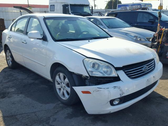 KNAGE123965041233 - 2006 KIA OPTIMA LX WHITE photo 1