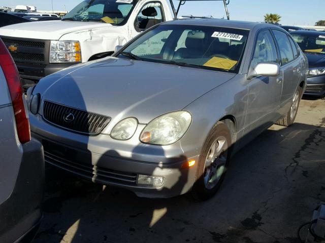 JT8BD69S350206374 - 2005 LEXUS GS 300 SILVER photo 2