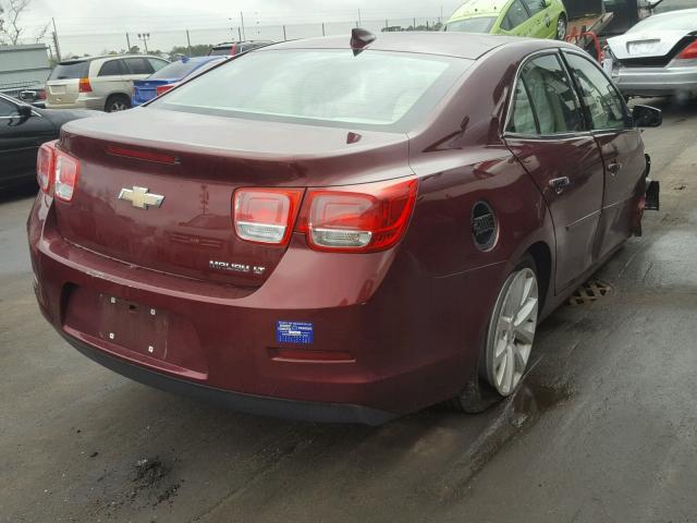 1G11D5SL3FF110195 - 2015 CHEVROLET MALIBU 2LT RED photo 4