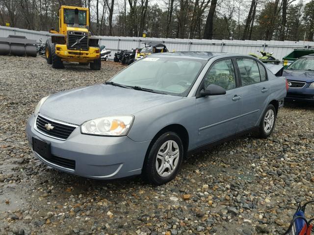 1G1ZS57F97F271566 - 2007 CHEVROLET MALIBU LS BLUE photo 2