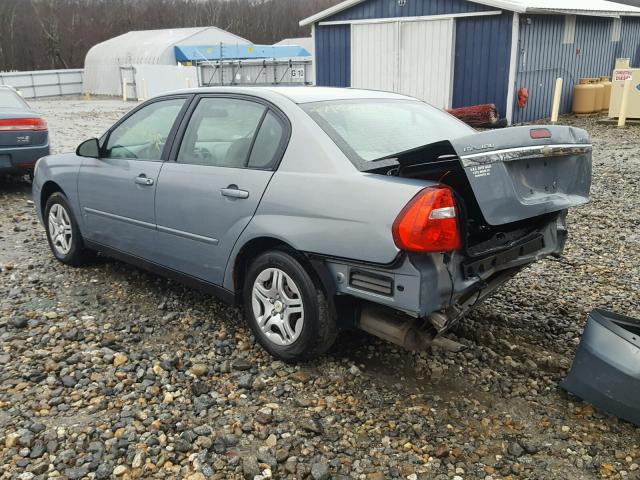 1G1ZS57F97F271566 - 2007 CHEVROLET MALIBU LS BLUE photo 3