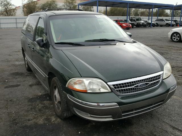 2FMZA5340XBB64790 - 1999 FORD WINDSTAR S GREEN photo 1