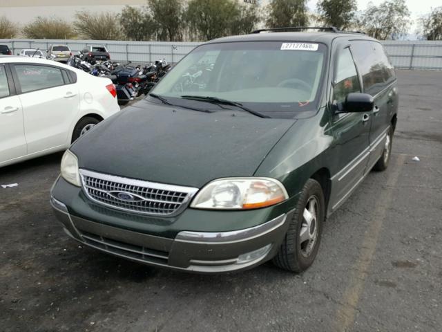 2FMZA5340XBB64790 - 1999 FORD WINDSTAR S GREEN photo 2