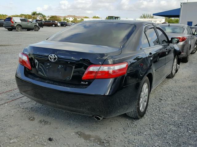 4T1BE46K19U810930 - 2009 TOYOTA CAMRY BASE BLACK photo 4