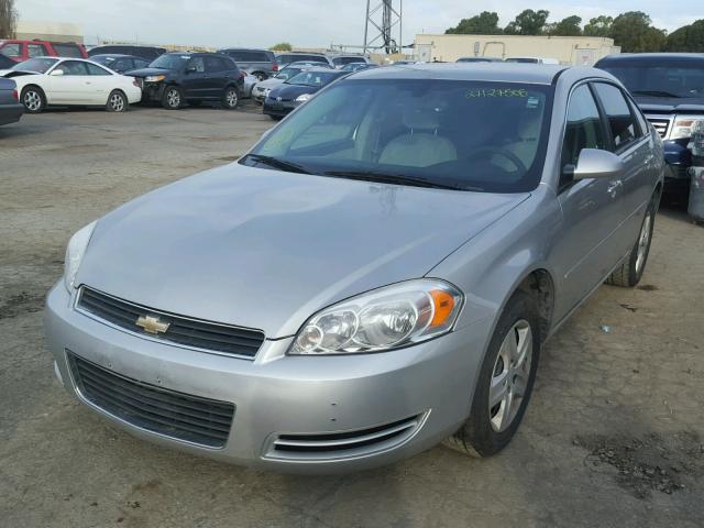 2G1WB58K681218069 - 2008 CHEVROLET IMPALA LS SILVER photo 2