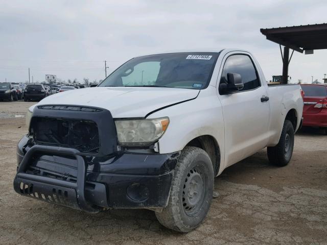 5TFJU521X7X003064 - 2007 TOYOTA TUNDRA WHITE photo 2